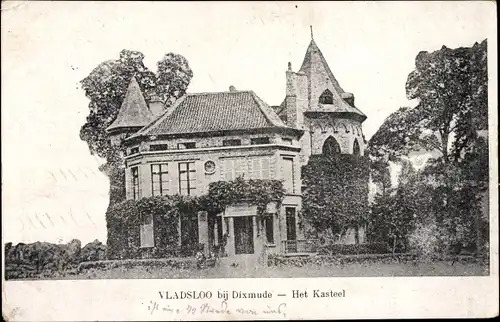 Ak Vladslo Westflandern Belgien, Het Kasteel