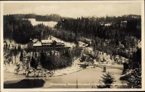 Ak Siedlęcin Boberröhrsdorf Riesengebirge Schlesien, Perła Zachodu, Turmsteinbaude