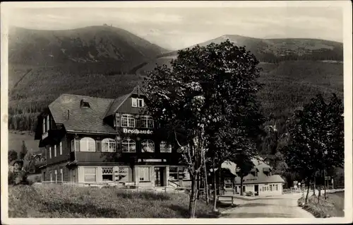 Ak Karpacz Górny Brückenberg Krummhübel Riesengebirge Schlesien, Brotbaude