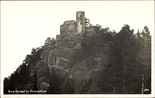 Ak Sobieszów Hermsdorf Kynast Riesengebirge Schlesien, Burg Kynast