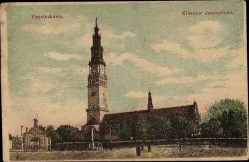 Ak Częstochowa Tschenstochau Schlesien, Klasztor Jasnogórski