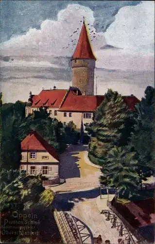 Ak Opole Oppeln Schlesien, Piastenschloss