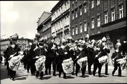 Ak Bytom Beuthen Oberschlesien, Orkiestra kopalni Rozbark w Bytomin