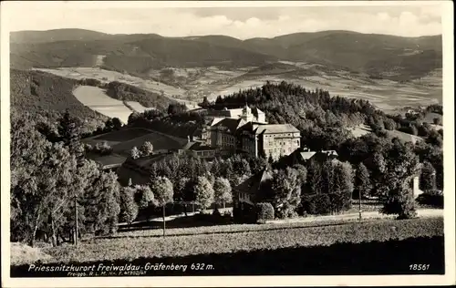 Ak Gozdnica Freiwaldau Schlesien, Gräfenberg