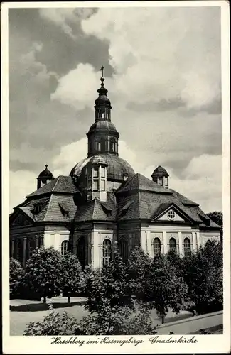 Ak Jelenia Góra Hirschberg Riesengebirge Schlesien, Gnadenkirche