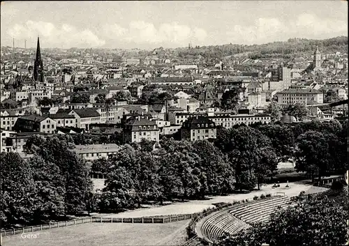 Ak Gera in Thüringen, Panorama