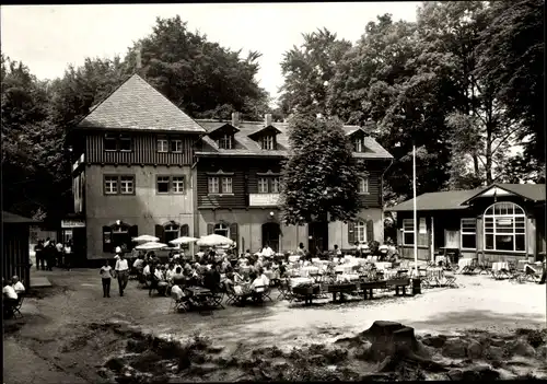 Ak Ostrau Bad Schandau Sächsische Schweiz, HOG Kuhstall