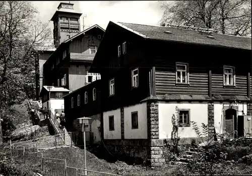 Ak Ostrau Bad Schandau Sächs. Schweiz Gr. Winterberg, Betriebsferienheim VEB Tiefbaukombinat Dresden