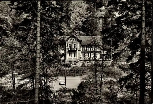 Ak Kirnitzschtal Bad Schandau Sächsische Schweiz, Gaststätte Waldäusl