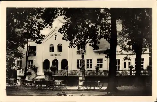 Ak Burg im Spreewald, Kurhotel, Bes. H. Domann, HO Vertragsgaststätte