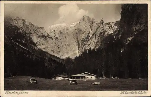 Ak Berchtesgaden in Oberbayern, Scharitzkehlalm
