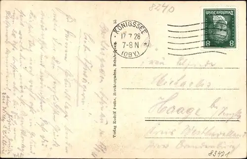 Ak Berchtesgaden in Oberbayern, Scharitzkehlalm