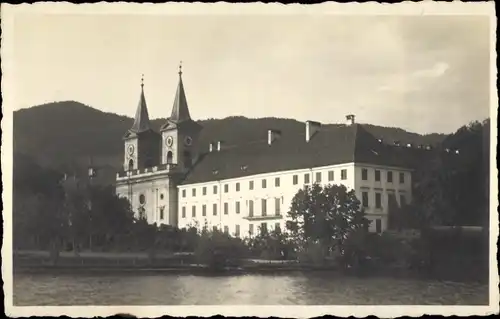 Foto Ak Tegernsee in Oberbayern, Schloss