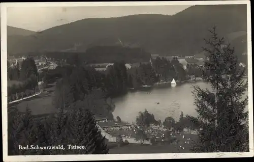 Ak Titisee Neustadt im Breisgau Hochschwarzwald, Panorama