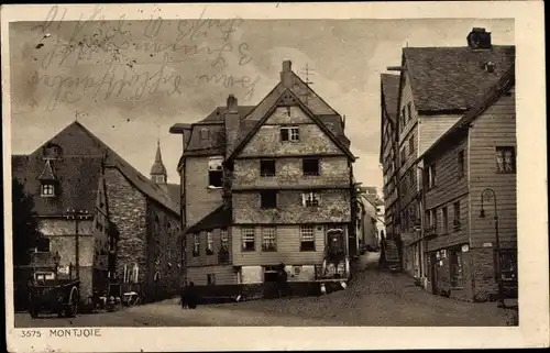 Ak Monschau Montjoie in der Eifel, Straßenansicht