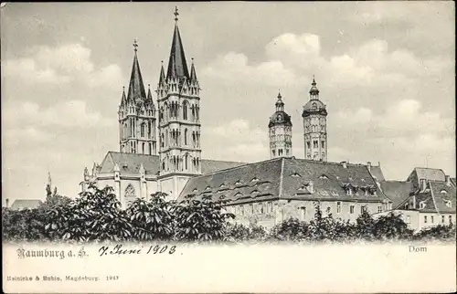 Ak Naumburg an der Saale, Dom