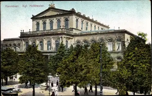 Ak Hannover in Niedersachsen, Kgl. Hoftheater