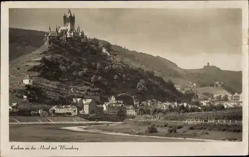 Ak Cochem an der Mosel, Winneburg