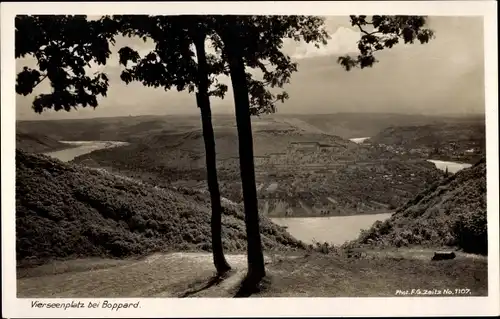 Ak Boppard am Rhein, Vierseenplatz