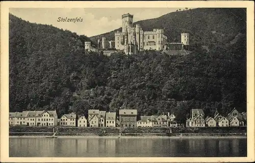 Ak Stolzenfels Koblenz am Rhein, Panorama