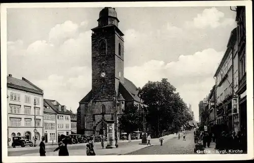 Ak Gotha Thüringen, evangelische Kirche