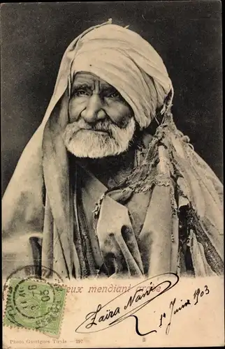 Ak Mendiant Arabe, Maghreb, Araber