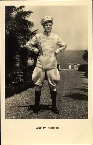 Ak Schauspieler Gustav Fröhlich, Filmszene, Uniform