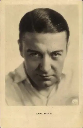 Ak Schauspieler Clive Brook, Portrait, Amag Iris 6277