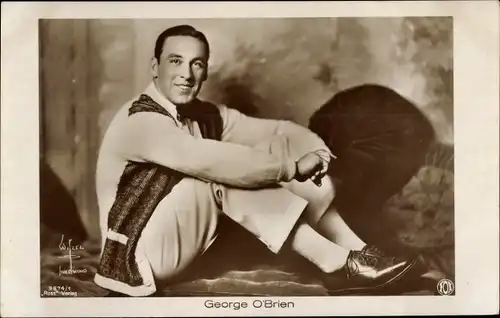 Ak Schauspieler George O'Brien, Portrait, Fox, Ross 3574/1