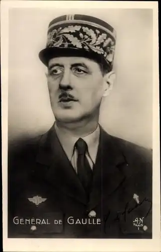 Ak Général Charles de Gaulle, Président de la République 1959 à 1969