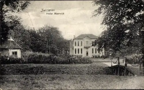 Ak Zuidlaren Drenthe Niederlande, Huize Meerwijk