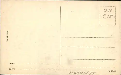 Ak Zuidlaren Drenthe Niederlande, Huize Meerwijk