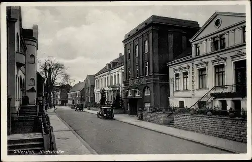 Ak Gütersloh in Westfalen, Kirchstraße, Kaiserhof