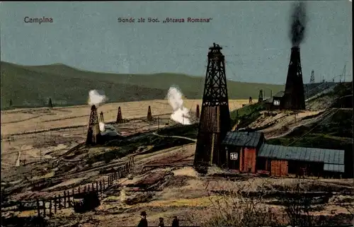 Ak Câmpina Rumänien, Sonde ale Soc. Steaua Romana