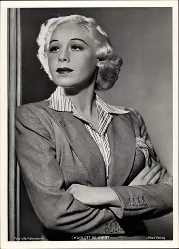 Foto Schauspielerin Charlott Daudert, Portrait