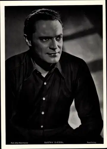 Foto Schauspieler Gustav Diessl, Portrait