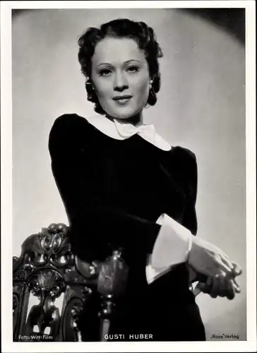 Foto Schauspielerin Gusti Huber, Portrait