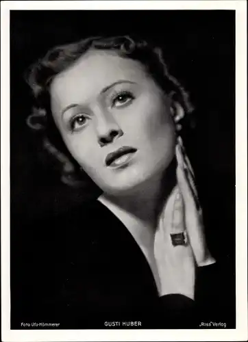 Foto Schauspielerin Gusti Huber, Portrait