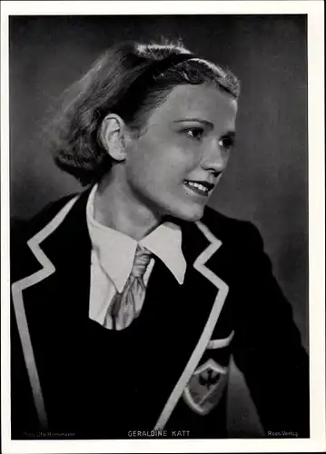 Foto Schauspielerin Geraldine Katt, Portrait