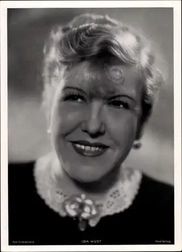 Foto Schauspielerin Ida Wüst, Portrait