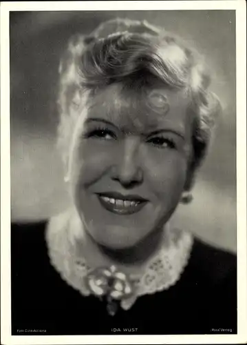 Foto Schauspielerin Ida Wüst, Portrait