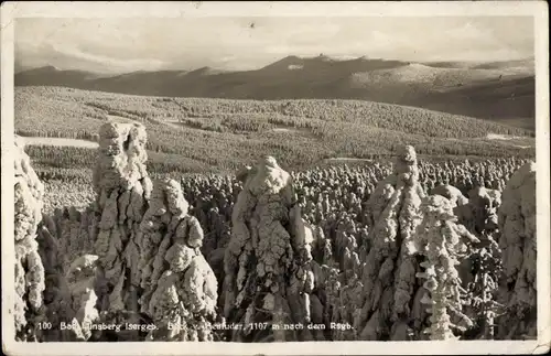 Ak Świeradów Zdrój Bad Flinsberg Schlesien, Winterlandschaft