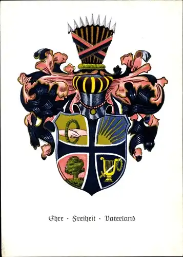 Studentika Ak Bund Alter Breslauer Burschenschafter, Wappen