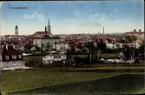 Ak Großenhain Sachsen, Panorama