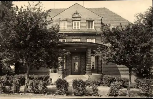 Ak Bärenklau Schenkendöbern Brandenburg, Blick auf die Schule