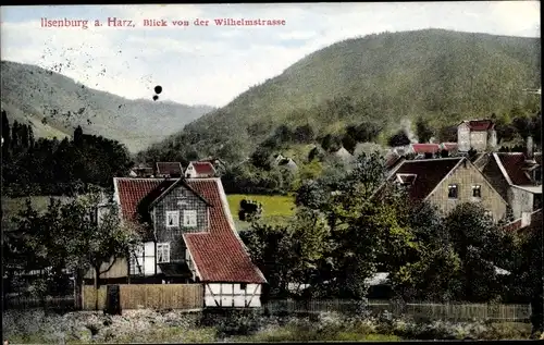 Ak Ilsenburg am Nordharz, Blick von der Wilhelmstraße