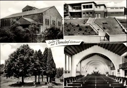 Ak Dorndorf Dornburg im Westerwald, Kirche, Haus