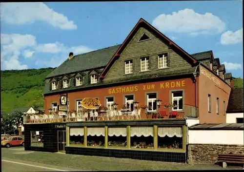 Ak Oberfell an der Mosel, Weinhaus zur Krone, Gasthaus