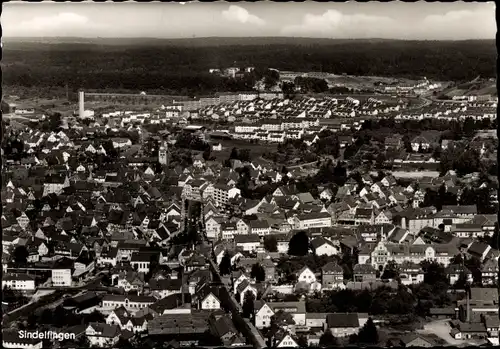 Ak Sindelfingen in Württemberg, Fliegeraufnahme