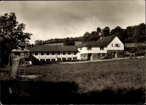 Ak Niedermühlen Asbach im Westerwald, Gasthof